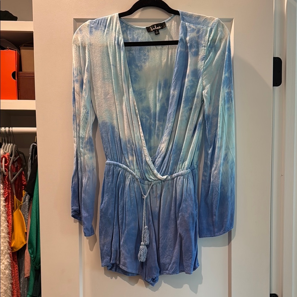 Lulu's Sky Blue Romper